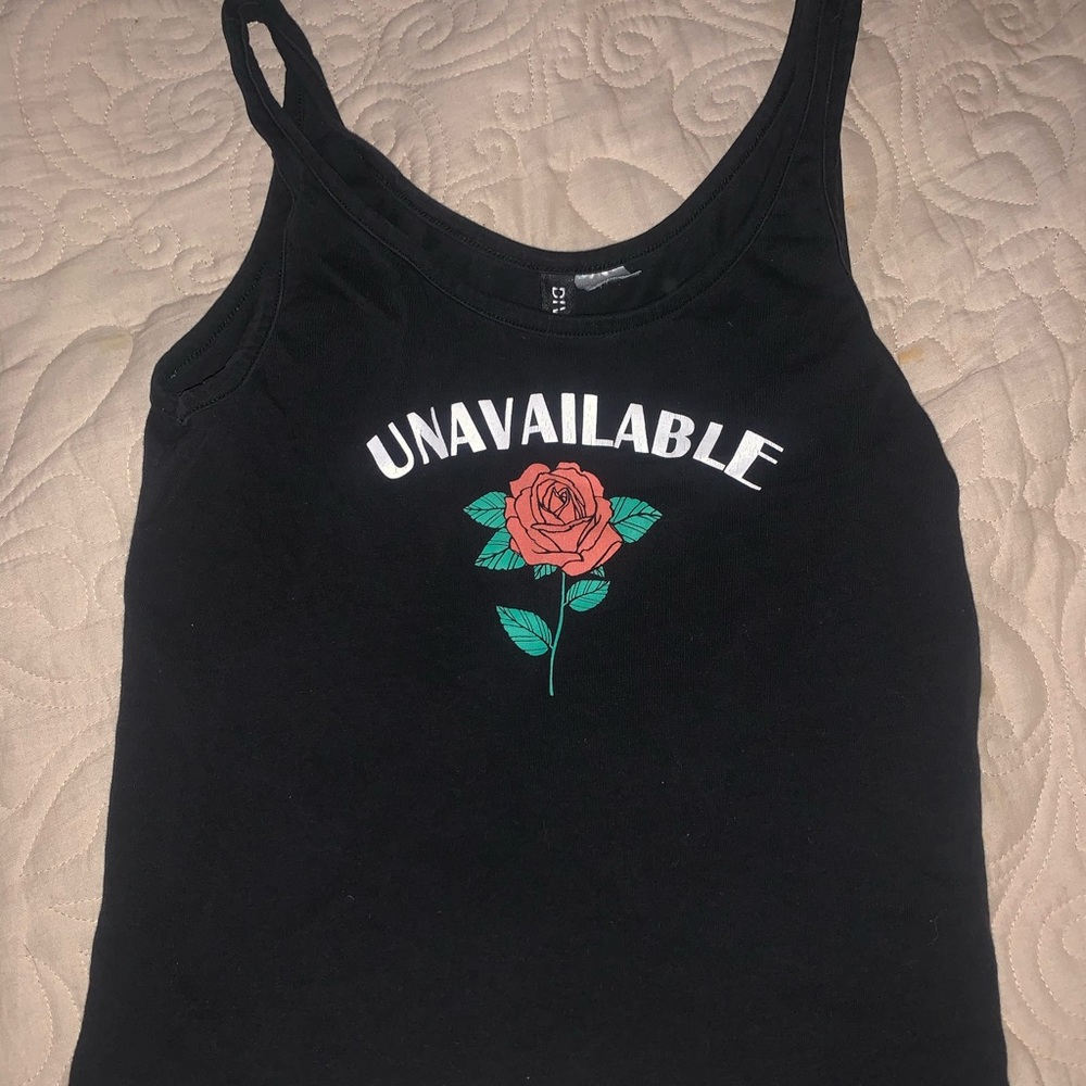 Cute black crop top